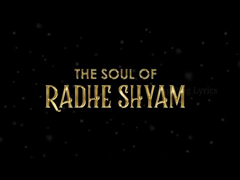 The Soul of Radhe Shyam | Prabhas | Pooja Hegde | Radha Krishna Kumar | Thaman S | UV Creations