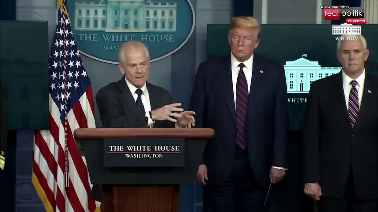 Estados Unidos: Conferencia de prensa de Donald Trump por coronavirus