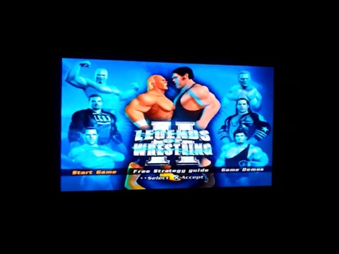 legends of wrestlemania playstation 2