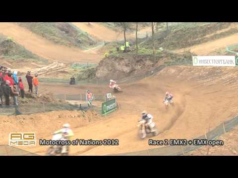 Motocross of Nations 2012. Race 2 - EMX2+EMX open