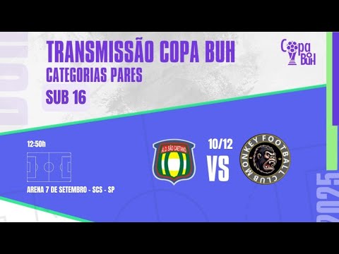 SÃO CAETANO X MONKEY TREMEMBÉ - AO VIVO  | SEMI FINAL SUB 16 | 10/12/2025 | ARENA 7 DE SETEMBRO