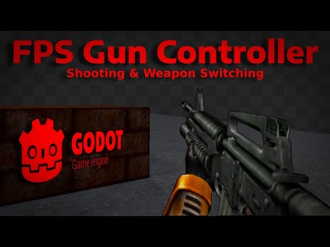 How to Make FPS Shooting & Weapon Switching in Godot 4 | Gun Controller Tutorial