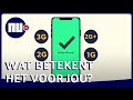 Van 3G tot 2G+: dit betekenen de afkortingen voor jou | NU.nl
