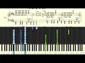 Ylvis - The Fox - Piano/Synthesia/Sheet Music ...