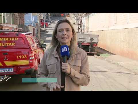 Incêndio atinge galpão de fábrica de eletrodomésticos no bairro Olhos D´Água, em BH