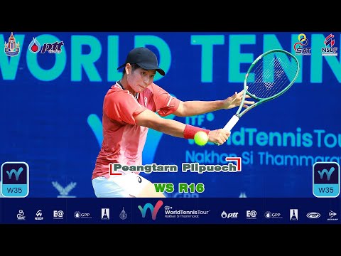 ITF World Tennis Presented by SAT (3) WS R16 - Peangtarn Plipuech vs Lanlana Tararudee