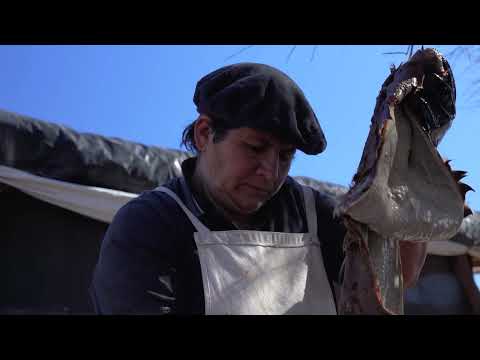 Trabajo y refinamiento en cuero - Santa Isabel, La Pampa