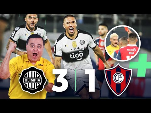 🚨 OLIMPIA vs CERRO PORTEÑO (3-1) 🔥  OLIMPIA SUPERCAMPEÓN | Jean expulsado | Relato Bruno Pont