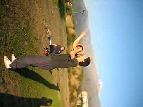 elevando volantines en san carlos, se corta el hilo