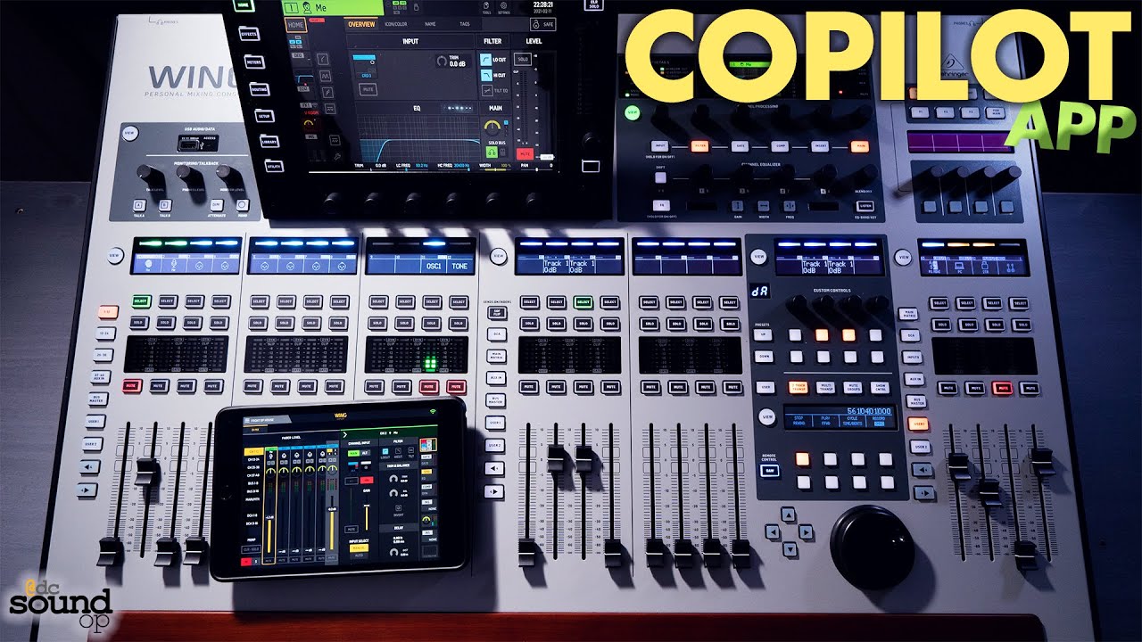 Behringer Wing COPILOT iPad App v1.4 for iOS