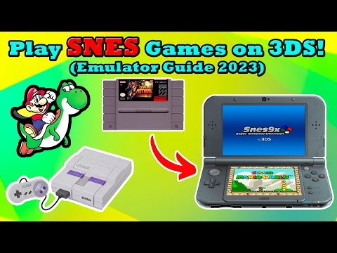 Play SNES Games on Homebrewed 3DS in 2023 :) SNES9x Emulator