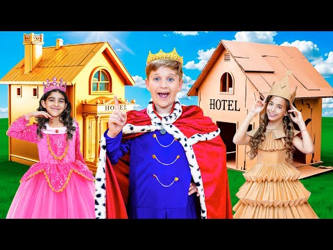 Cardboard Hotel Challenge + More with Roma and Friends