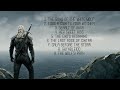 The Witcher ALL The Songs In One Video