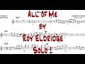 All of Me - Roy Eldridge - Solo 1