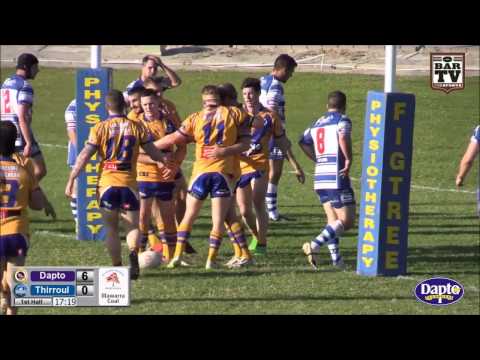 2015 ICRL Round 5 1st Grade Highlights - Dapto v Thirroul