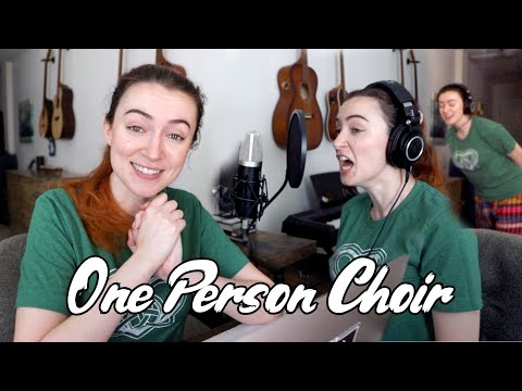 How to record a choir with one person
