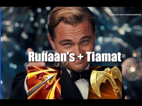 Tiamat + Runaan's on ADC is so Broken - League of Legends Preseason 2011