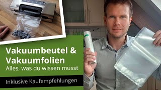 Vakuumbeutel & Vakuumfolien - Alles was du wissen musst! [ink. Vakuumiertipps & Kaufempfehlungen]