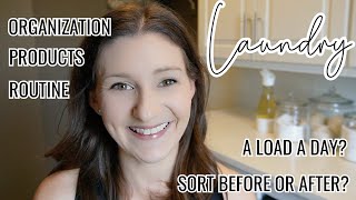 STRESS FREE LAUNDRY ROUTINE FOR MY FAMILY OF 4 // Schedule, Laundry Organization, Logistics & More!