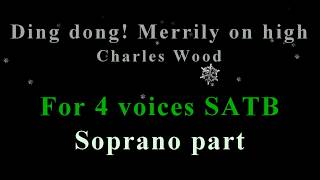 Ding Dong Merrily On High Soprano Part