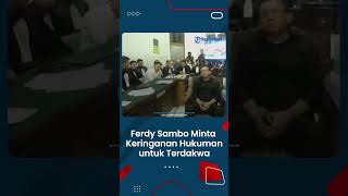 Dipersidangan Ferdy Sambo Minta Keringanan Hukuman untuk Terdakwa Obstruction of Justice Kasus Yosua