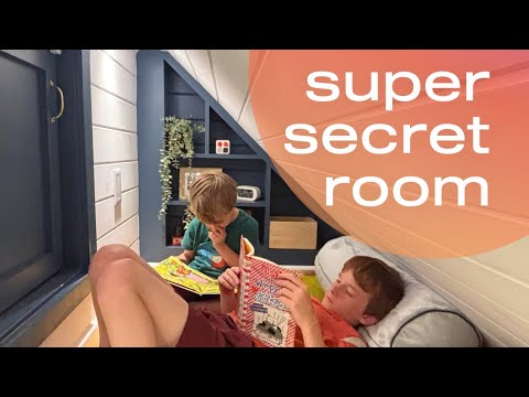 I Built a Secret Room Behind My Kids’ Bedroom Wall! | DIY Hidden Library Nook