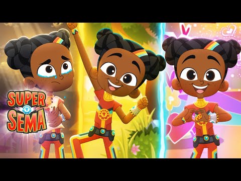 BIG FEELINGS 🥰😡😭 Super Sema - Cartoons for Kids