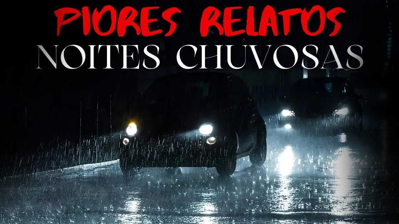 6 Relatos EM NOITES CHUVOSAS Assustadores | Histórias de Terror Ep. 83