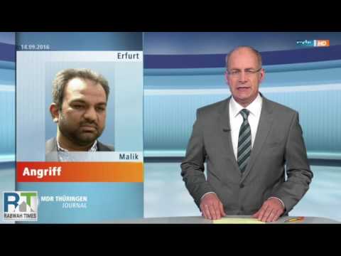 Erfurt Germany: Ahmadiyya spokesperson Suleman Malik attacked