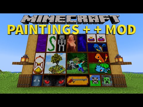 UNBELIEVABLE NEW PAINT MOD!! - Minecraft 1.20.1 Review