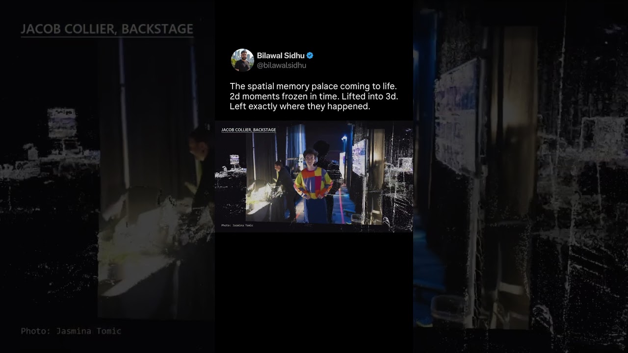 Turning 2D Photos Into 3D Holograms. The Spatial Memory Palace Is Coming To Life!