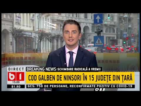 STIRI B1 ORA 15.00 DIN 8 IAN 2021 - MEDICII CONFIRMA:NOUA TULPINA DE CORONAVIRUS ESTE IN ROMANIA