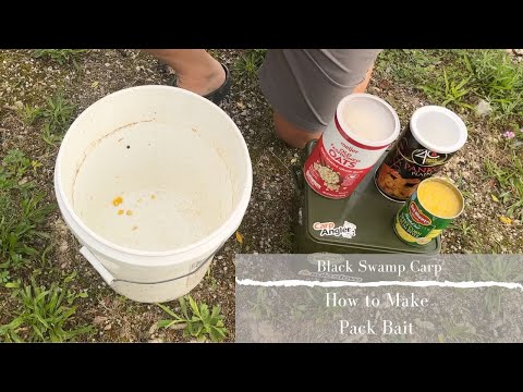 How to Make Pack Bait for Carp Fishing