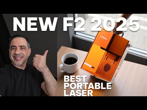 Just Annouinced! xTool  F2 2025!  Crown Reclaimed! Best Poratable Laser?