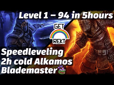 [HC] Grim Dawn Speedleveling - Blademaster, 2h cold - Level 1 to 94 in 5 hours