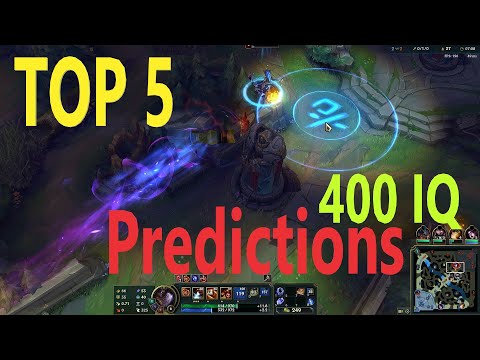 Ziggs TOP 5 PREDICTIONS - 400 IQ ultimates