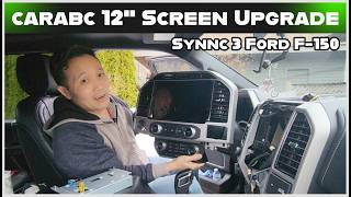 CARABC 12-inch Screen Upgrade in My 2020 Ford F-150 SYNC 3 – Huge Difference