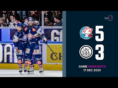 ZSC Lions vs. HC Lugano - Game Highlights