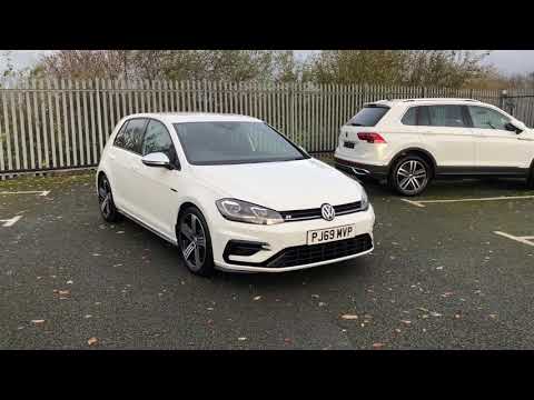 Volkswagen Golf R 2.0TSI 4Motion DSG Pure White Used Car | Wrexham Volkswagen