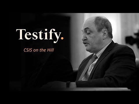 Testify with Jim Lewis - 5G Supply Chain Security: Threats and Solutions