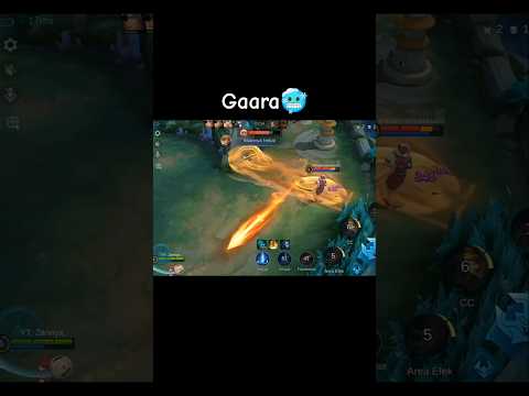 Vale x Gaara😎| Mobile Legends #shorts