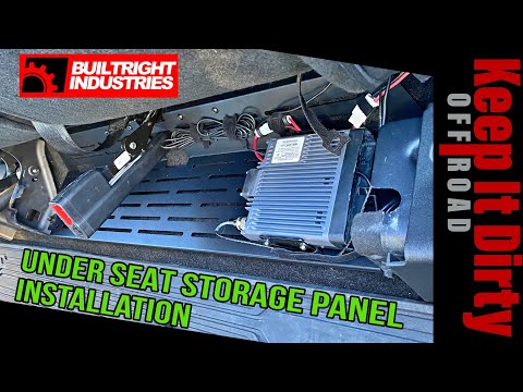 Builtright - Under Seat Storage Panel