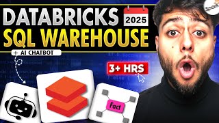 [With AI Chatbot] Databricks SQL Warehouse Full Course For Beginners