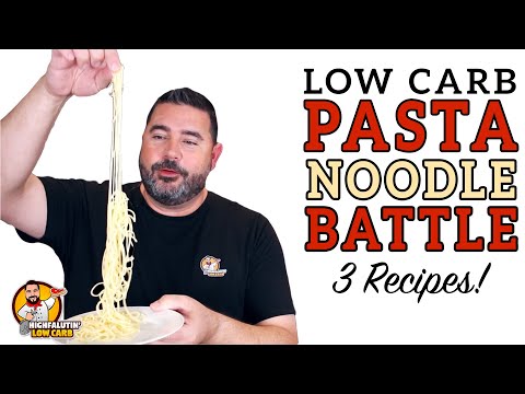 Keto Viral PASTA NOODLE Battle π The BEST Low Carb Noodle Recipe?