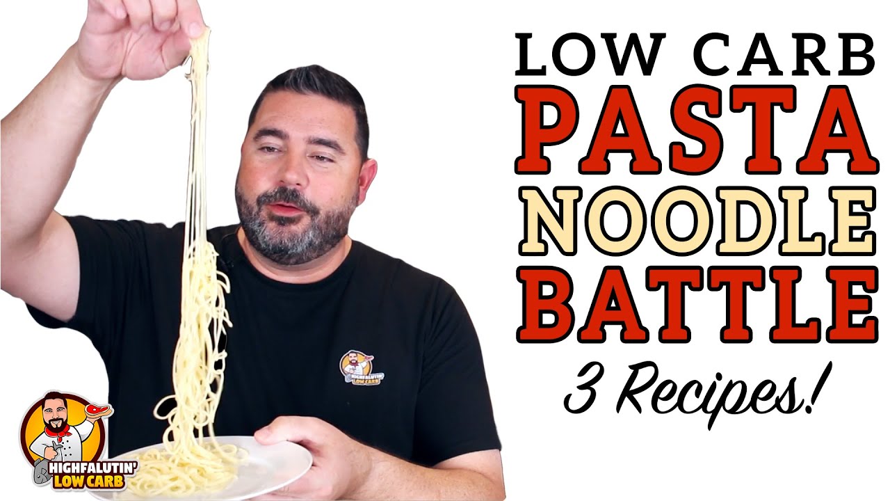 Keto Viral PASTA NOODLE Battle 🍝 The BEST Low Carb Noodle Recipe?