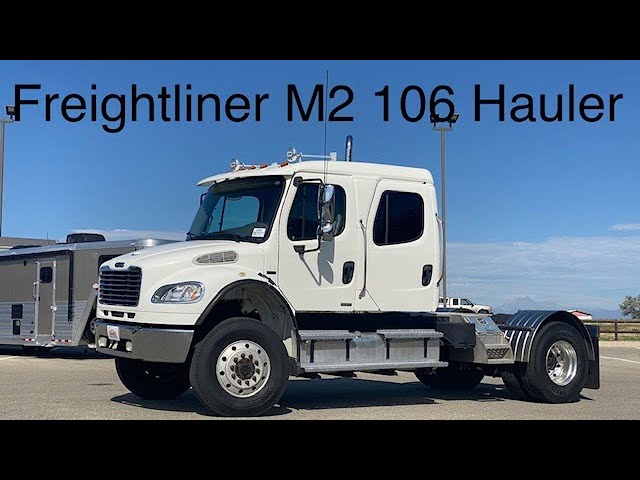 Preview image of Freightliner M2 106 Hauler Pre DEF 4X4 youtube video