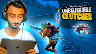 OMG😱Unbelievable Clutch and Squad Vipes👑 | Star Usman YT | PubgMobile