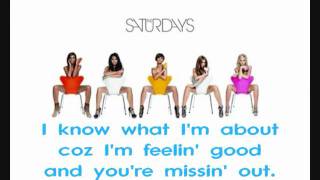The Saturdays - &quot;Ready To Rise&quot; With Lyrics On Screen