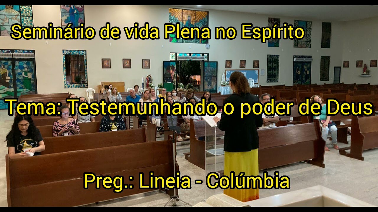 Testemunhando o Poder de Deus - Pregadora Lineia