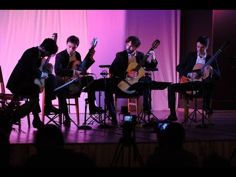 Pleven Guitar Fest 2018 Eclisses guitar quartet plays Boccherini